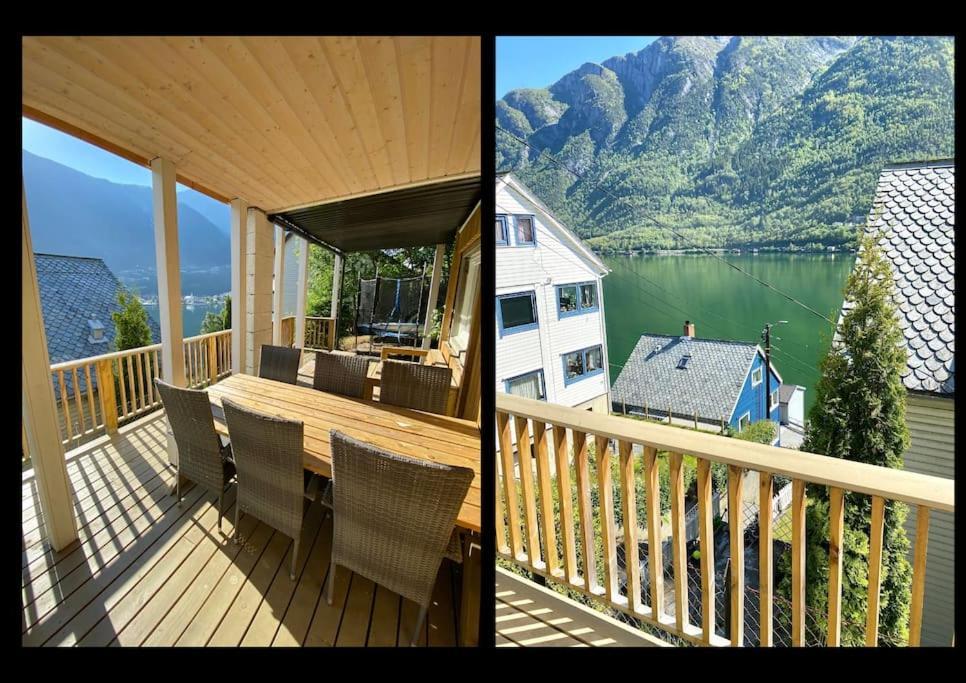 Fjordside Panorama House Trolltunga Villa Odda Dış mekan fotoğraf